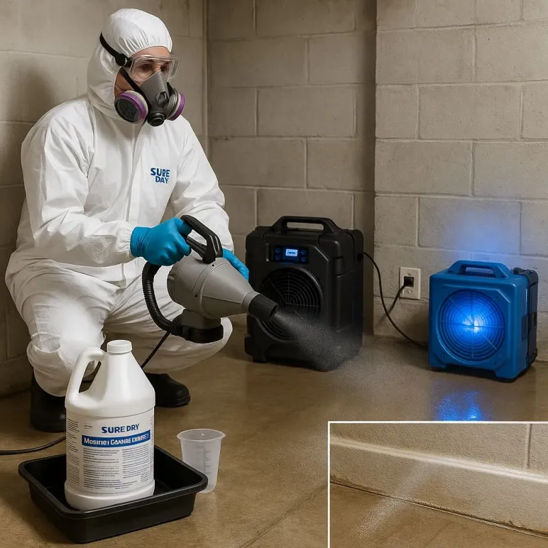 Sanitization and Odor Removal process in Bigfork, MT