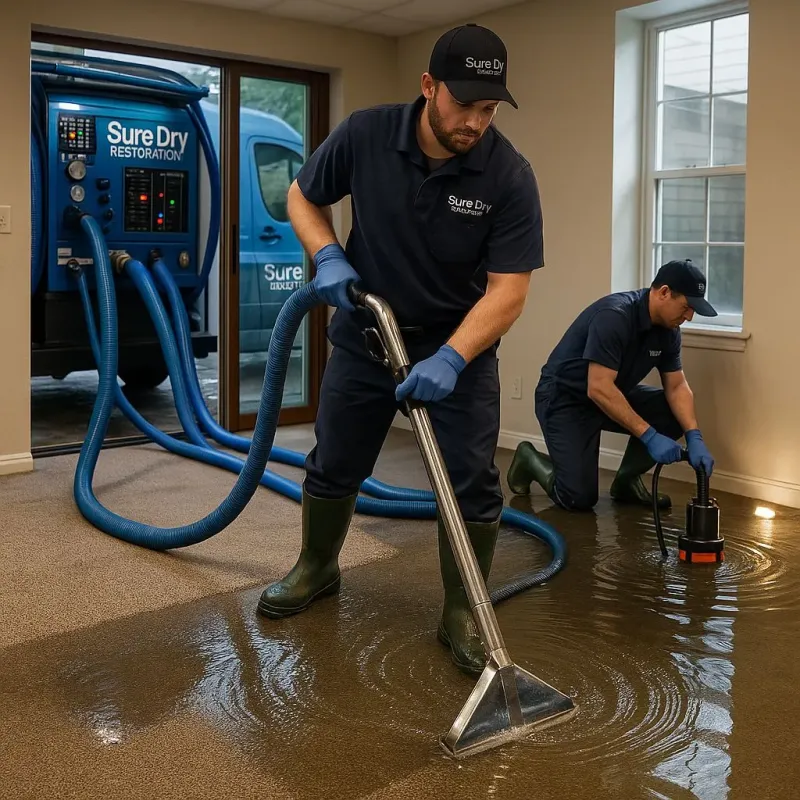 Water Extraction and Removal process in Bigfork, MT